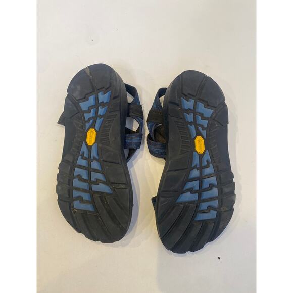 Chaco’s Z/1 Blue & Black Wide Strap Sandals Vibram Soles EUC Sz 8 Men’s Comfort main image 9